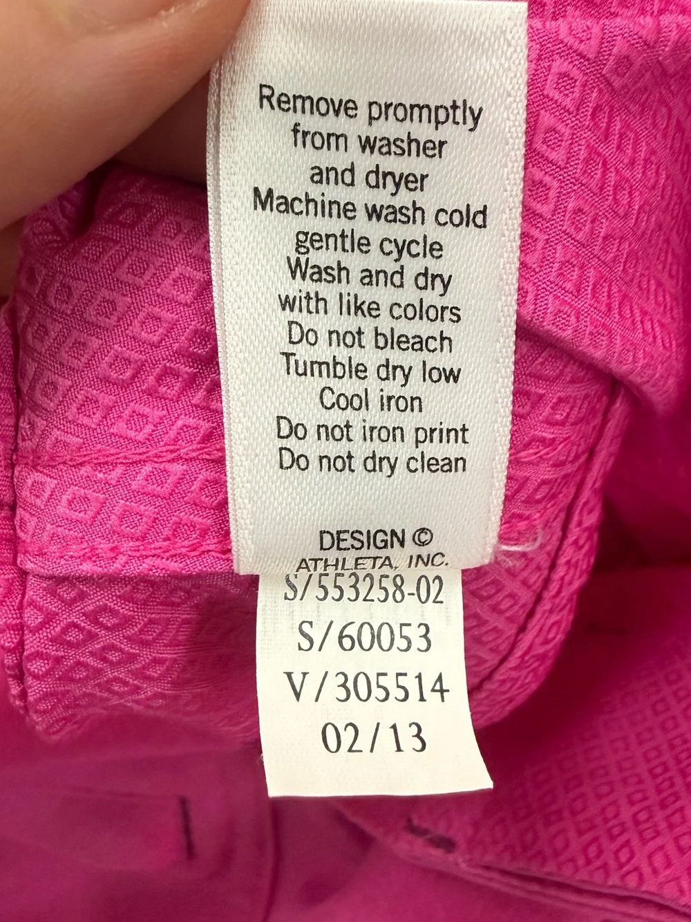 Athleta Pink Fuchsia Board Shorts Size 6 Lace Up Cargo Swim Surf 6” Inseam